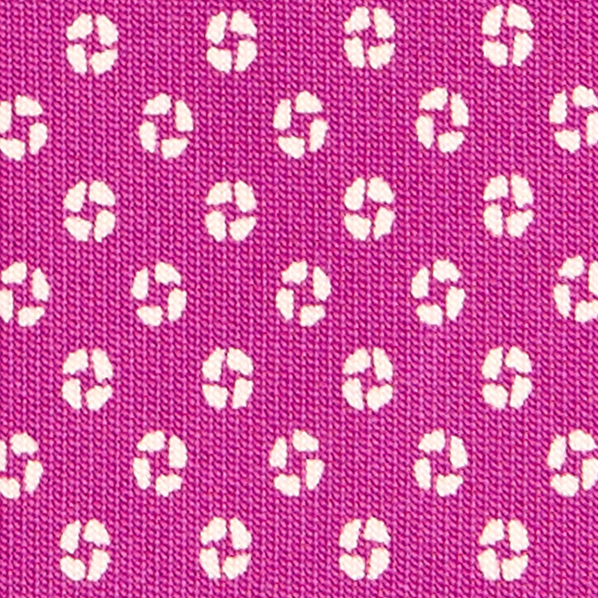 CRAVATTA SARTORIALE CLASSICA IN SETA FUCSIA