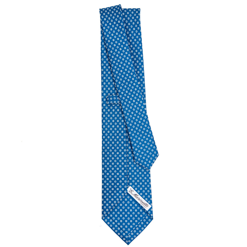 MID BLUE SARTORIAL CLASSIC SILK TIE