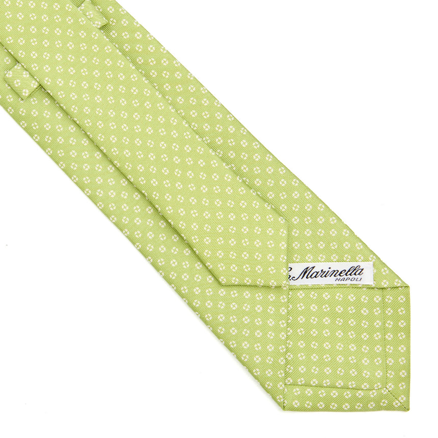 LIGHT GREEN SARTORIAL CLASSIC SILK TIE