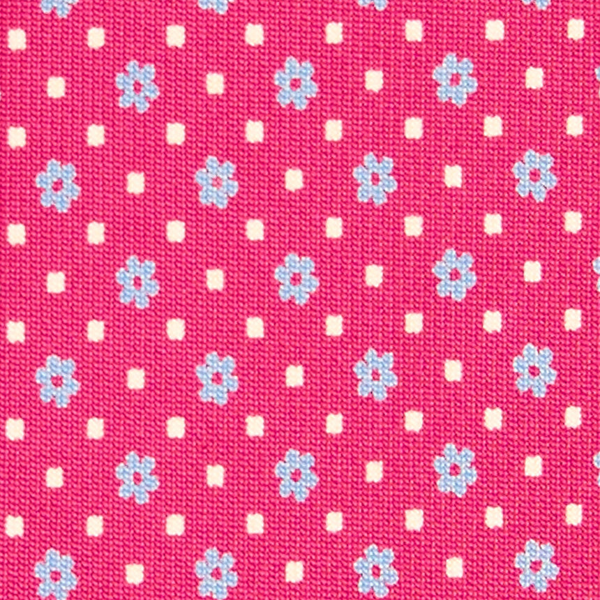 CRAVATTA SARTORIALE CLASSICA IN SETA FUCSIA
