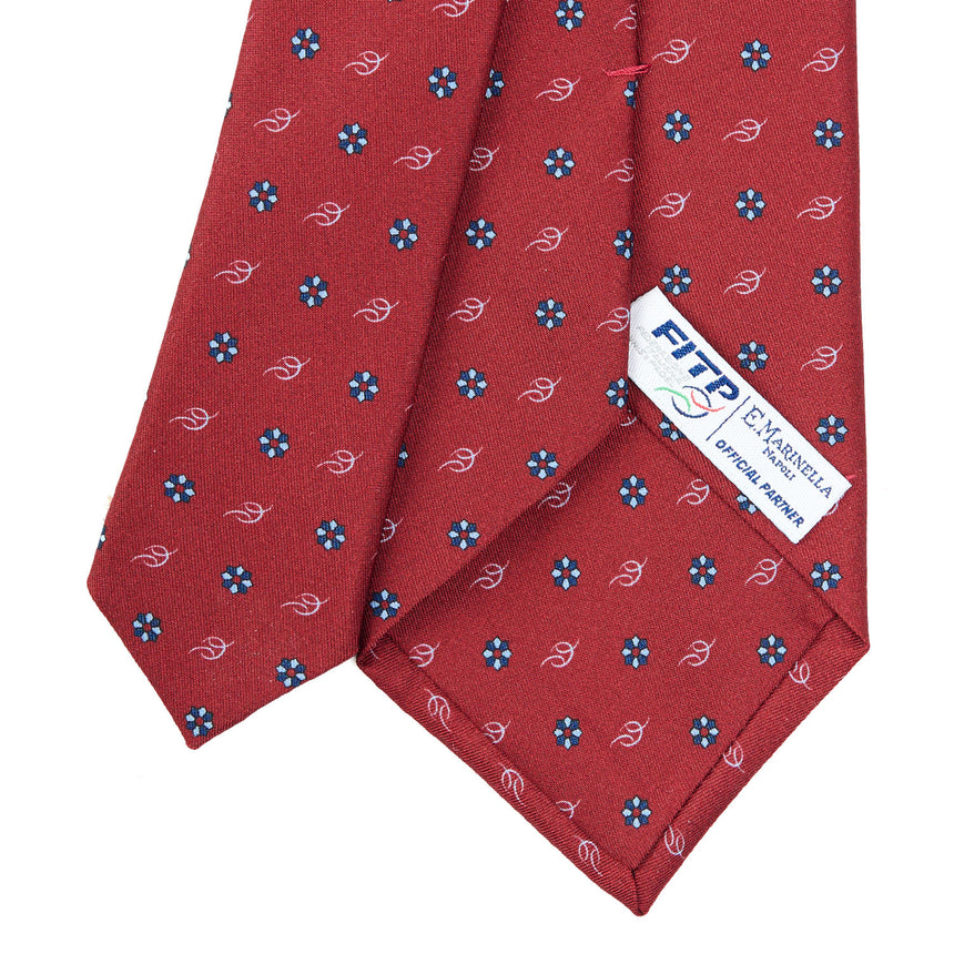 BURGUNDY SARTORIAL CLASSIC SILK TIE