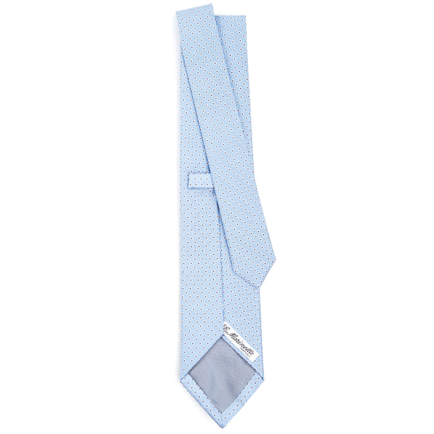 LIGHT BLUE SARTORIAL JACQUARD SILK TIE