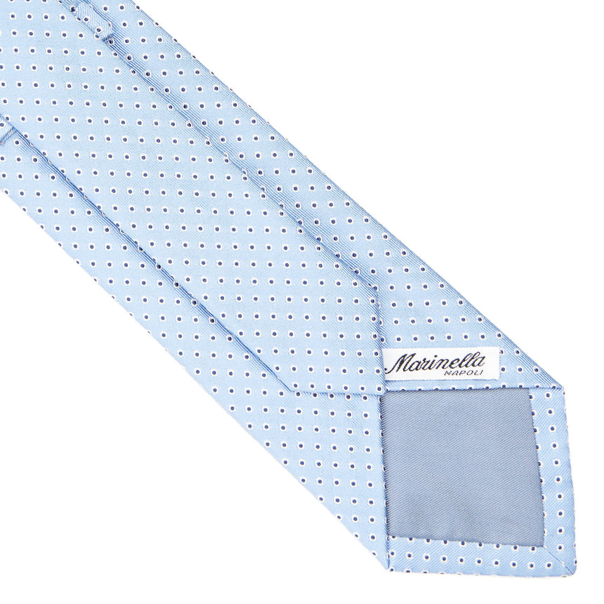 LIGHT BLUE SARTORIAL JACQUARD SILK TIE