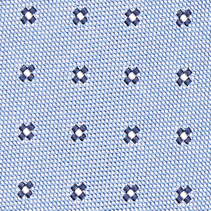 LIGHT BLUE SARTORIAL JACQUARD SILK TIE