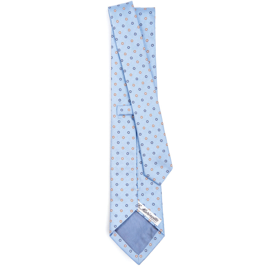 LIGHT BLUE SARTORIAL JACQUARD SILK TIE