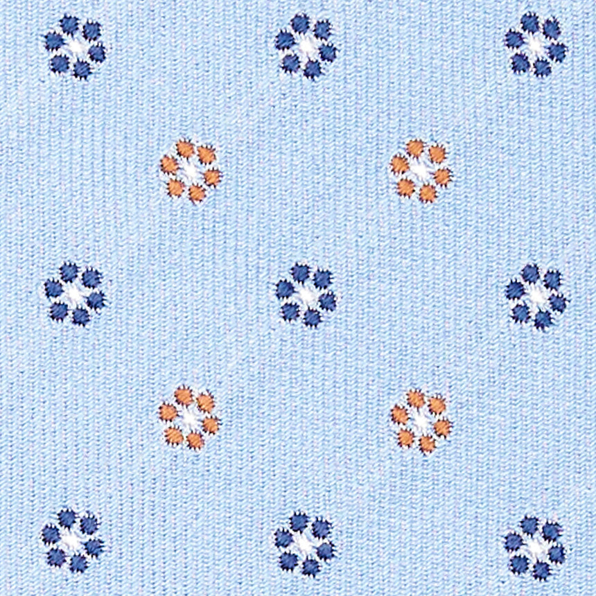 LIGHT BLUE SARTORIAL JACQUARD SILK TIE