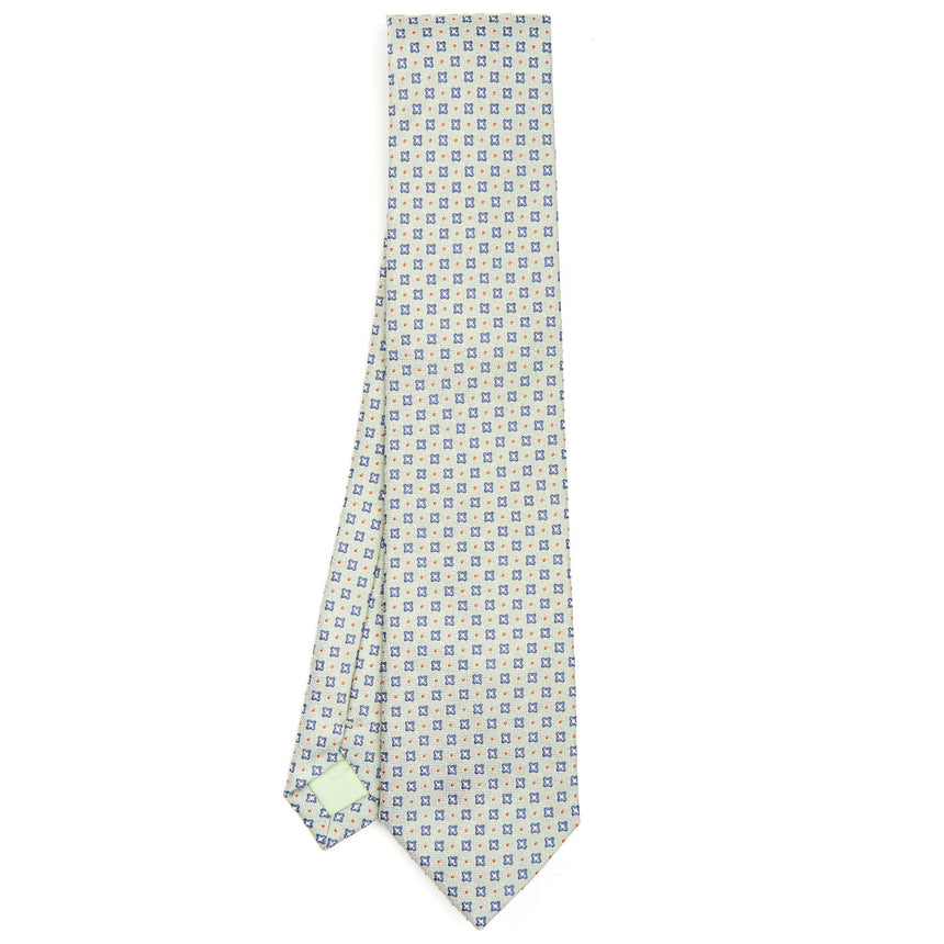 LIGHT GREEN SARTORIAL JACQUARD SILK TIE