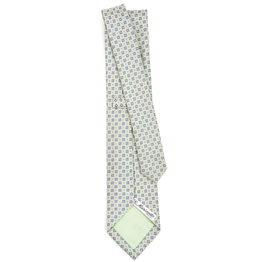 LIGHT GREEN SARTORIAL JACQUARD SILK TIE