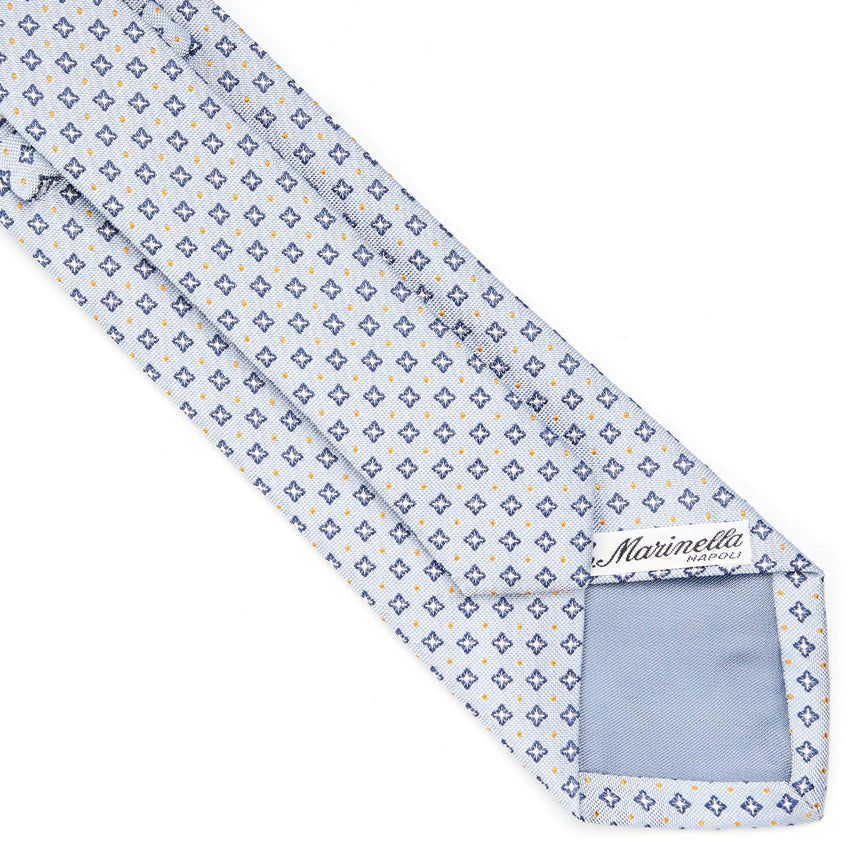 LIGHT BLUE SARTORIAL JACQUARD SILK TIE