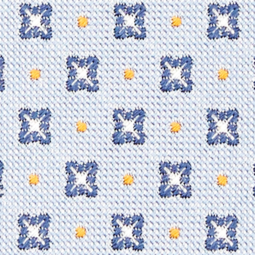 LIGHT BLUE SARTORIAL JACQUARD SILK TIE