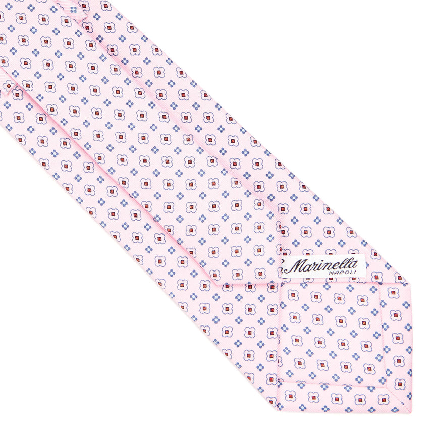 PINK SARTORIAL CLASSIC SILK TIE