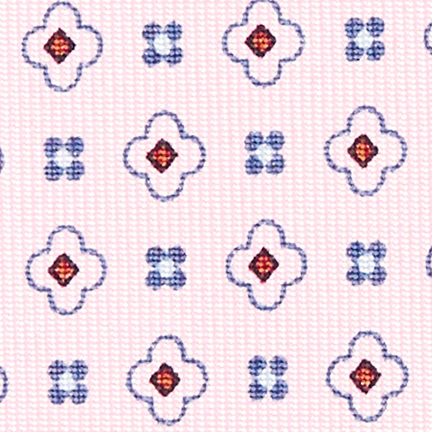 PINK SARTORIAL CLASSIC SILK TIE