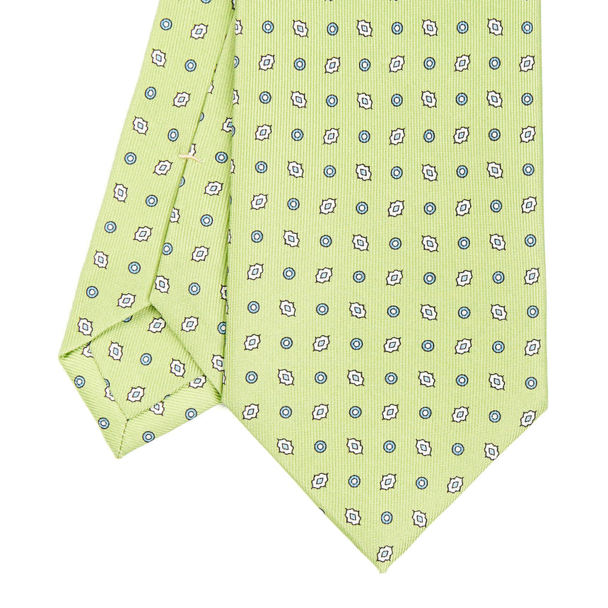 LIGHT GREEN SARTORIAL CLASSIC SILK TIE