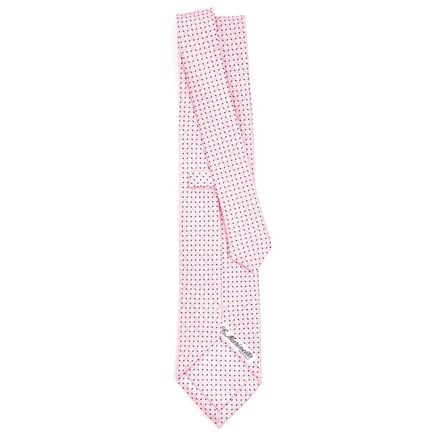 PINK SARTORIAL CLASSIC SILK TIE