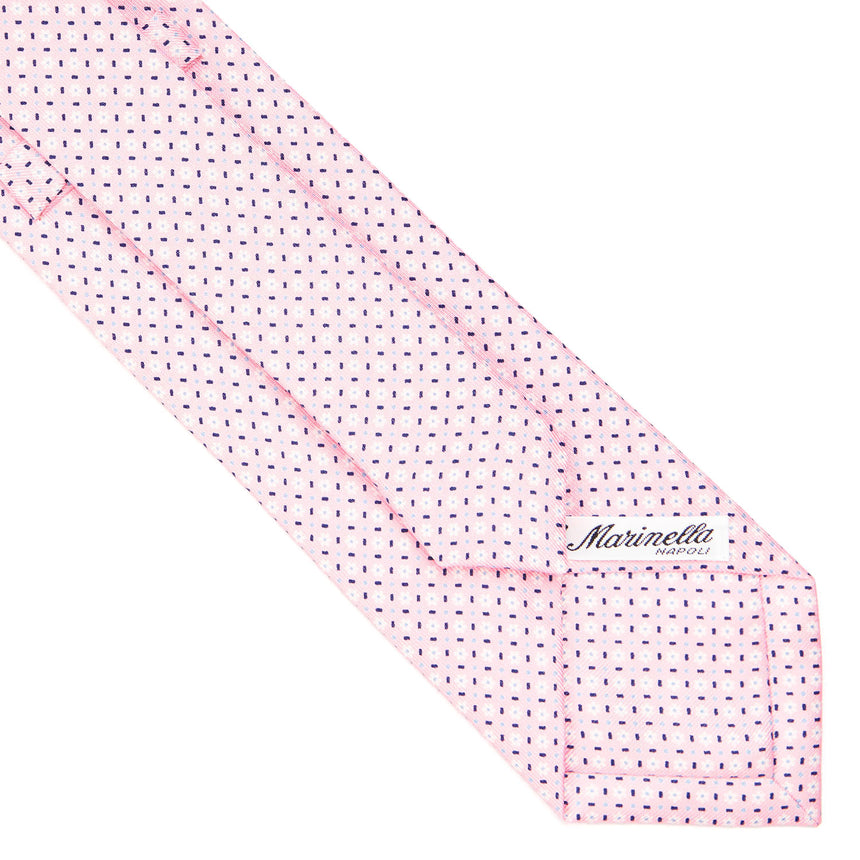 PINK SARTORIAL CLASSIC SILK TIE