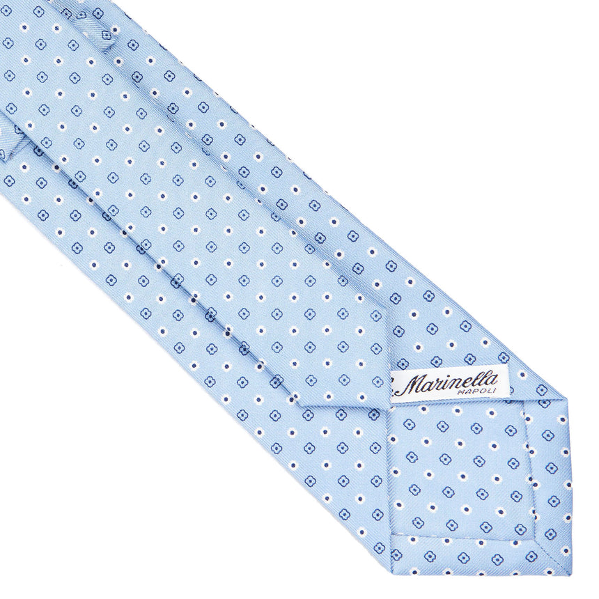 LIGHT BLUE SARTORIAL CLASSIC SILK TIE