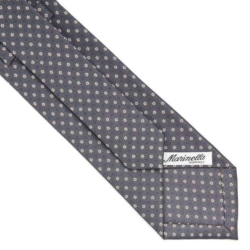 DARK GREY SARTORIAL CLASSIC SILK TIE