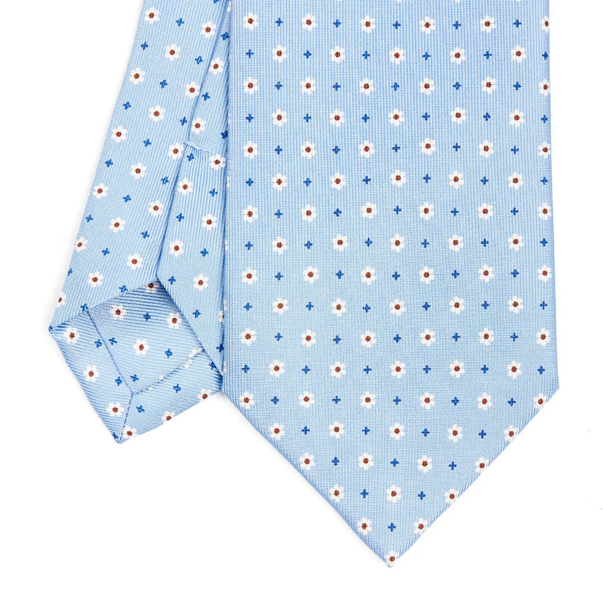 LIGHT BLUE SARTORIAL CLASSIC SILK TIE