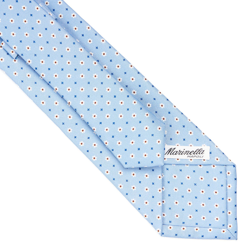 LIGHT BLUE SARTORIAL CLASSIC SILK TIE