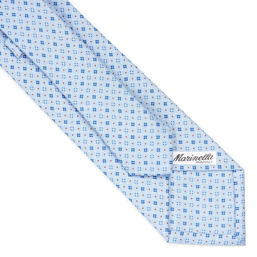 LIGHT BLUE SARTORIAL CLASSIC SILK TIE