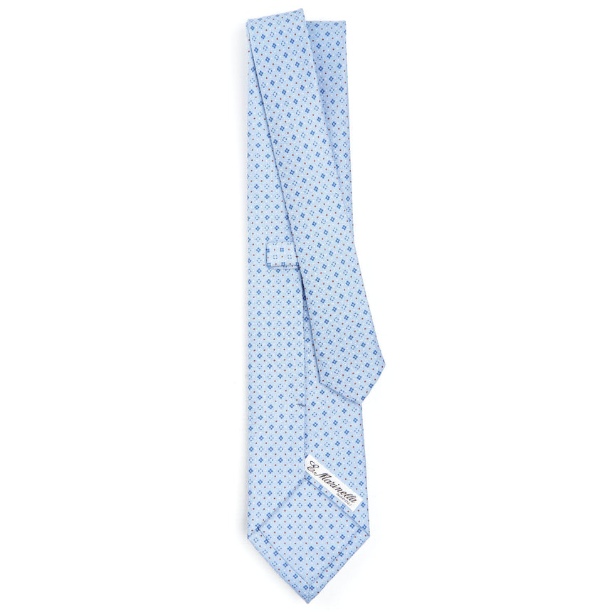 LIGHT BLUE SARTORIAL CLASSIC SILK TIE
