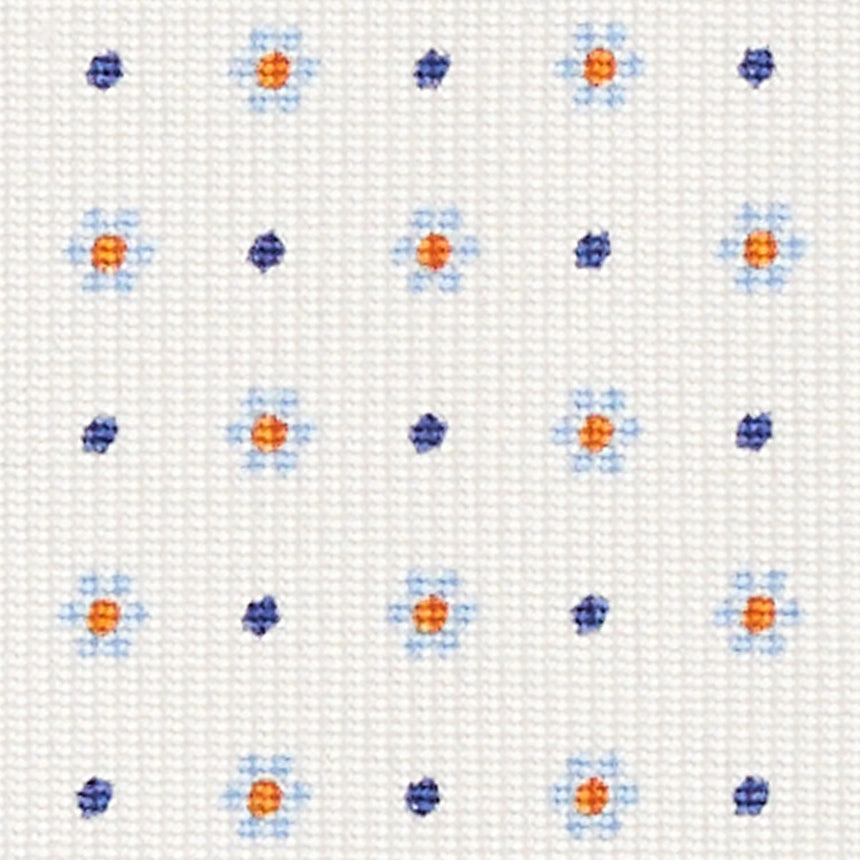 WHITE SARTORIAL CLASSIC SILK TIE