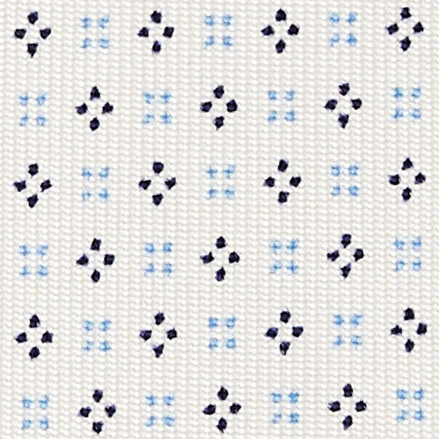 WHITE SARTORIAL CLASSIC SILK TIE