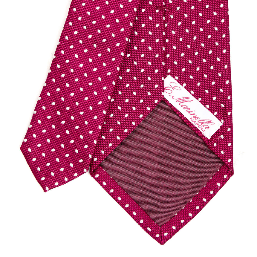 BURGUNDY LADY TIE IN JACQUARD SILK