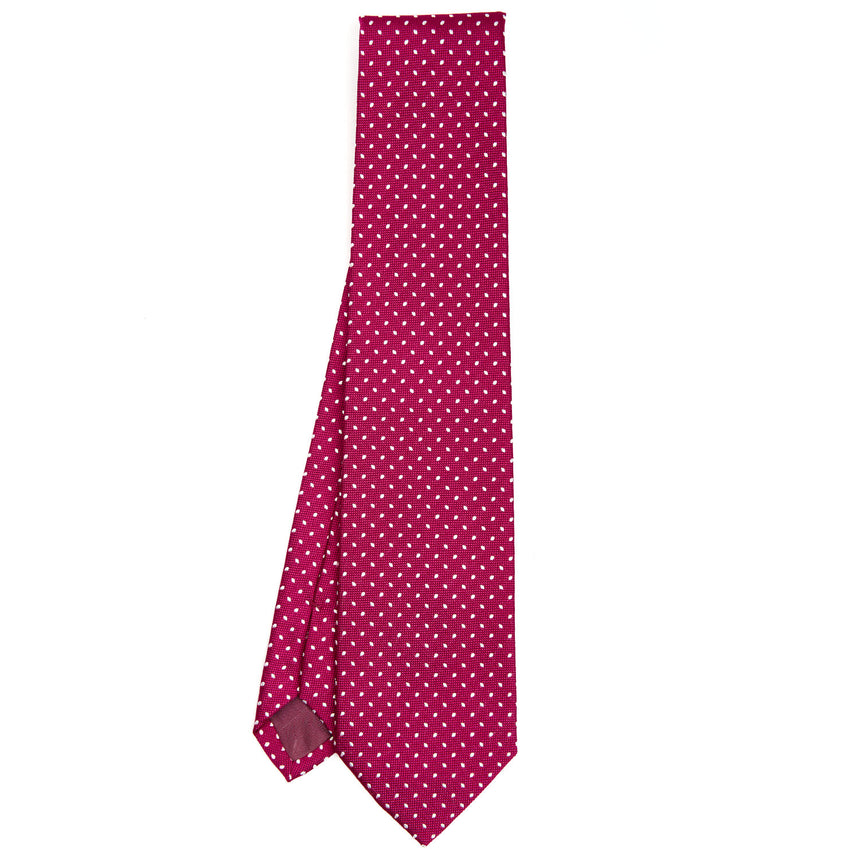 BURGUNDY LADY TIE IN JACQUARD SILK