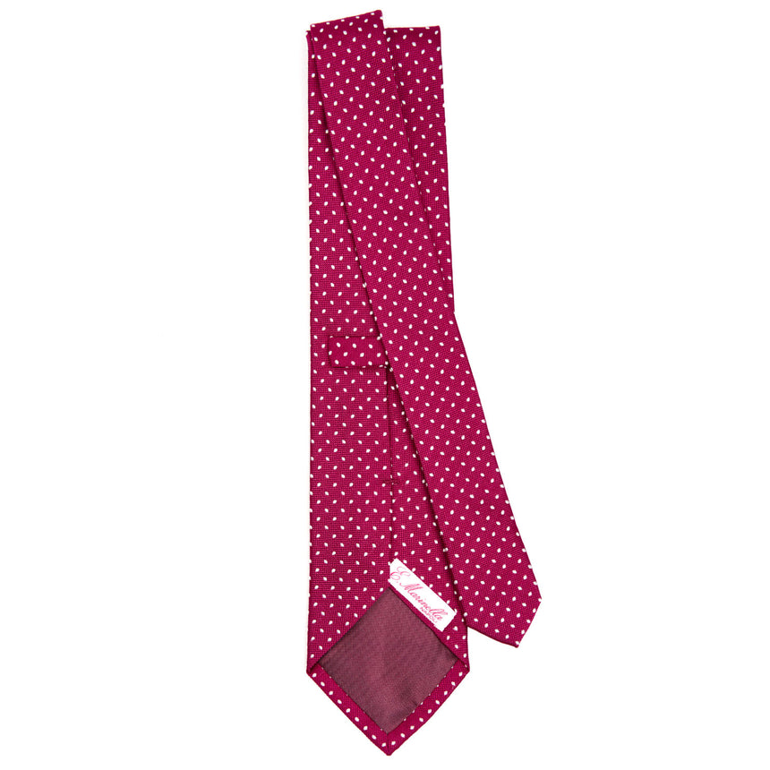 BURGUNDY LADY TIE IN JACQUARD SILK