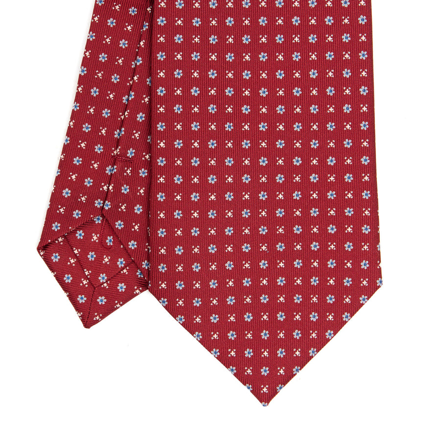 BURGUNDY EXTRA LONG SARTORIAL SILK TIE