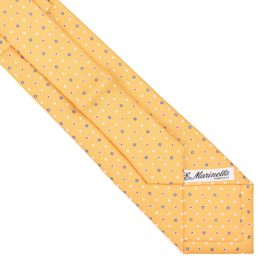 YELLOW EXTRA LONG SARTORIAL SILK TIE
