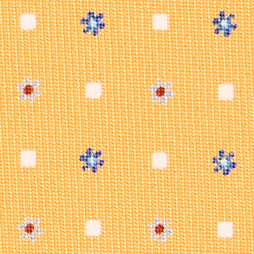 YELLOW EXTRA LONG SARTORIAL SILK TIE