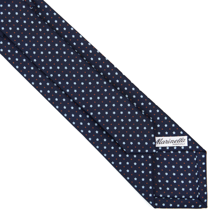 DARK BLUE EXTRA LONG SARTORIAL SILK TIE