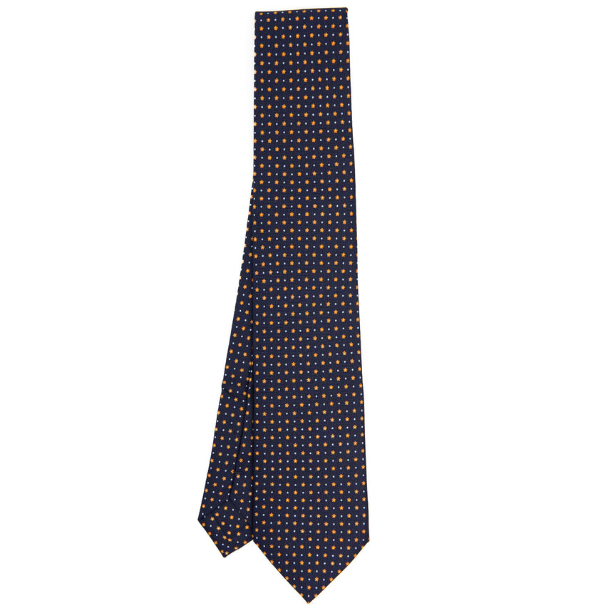 DARK BLUE EXTRA LONG SARTORIAL SILK TIE