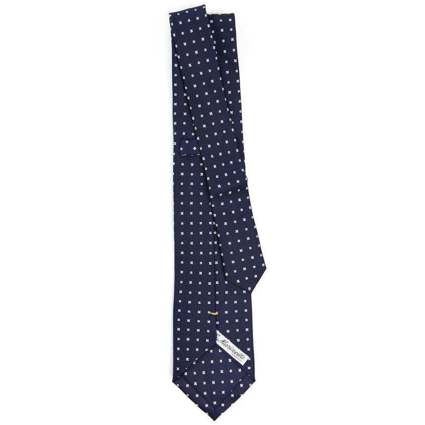 DARK BLUE EXTRA LONG SARTORIAL SILK TIE