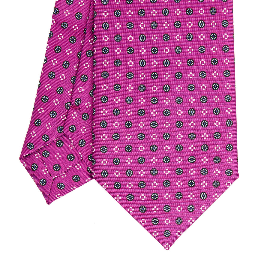 FUCHSIA EXTRA LONG SARTORIAL SILK TIE