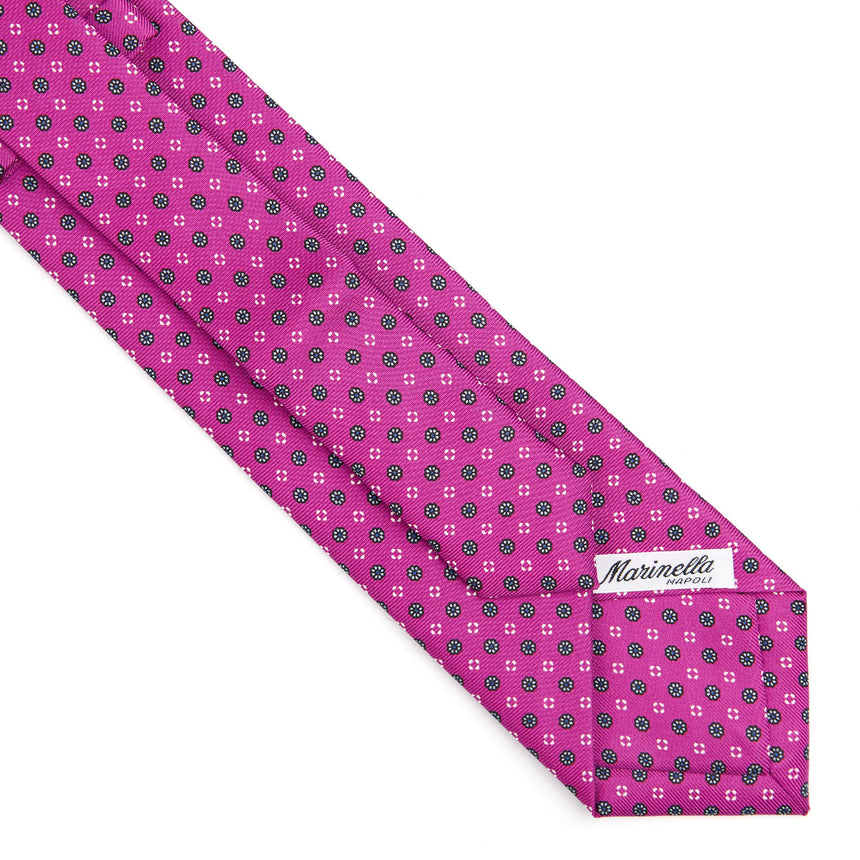 FUCHSIA EXTRA LONG SARTORIAL SILK TIE