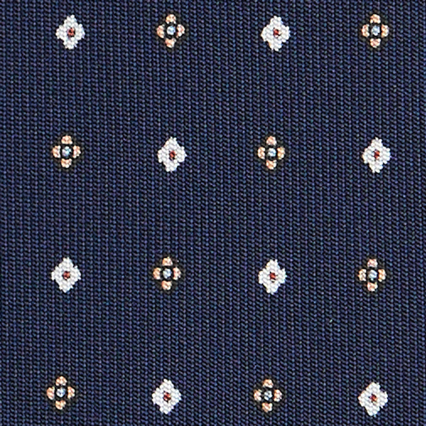 DARK BLUE EXTRA LONG SARTORIAL SILK TIE