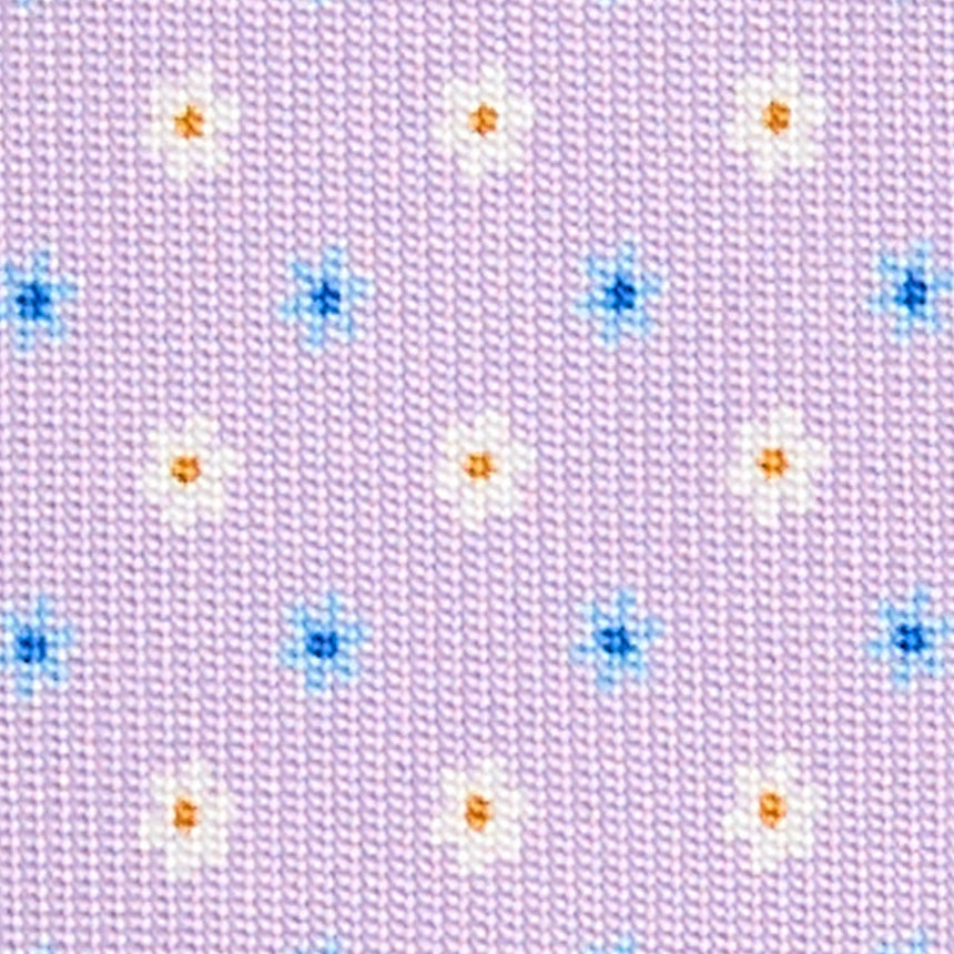 LILAC EXTRA LONG SARTORIAL SILK TIE