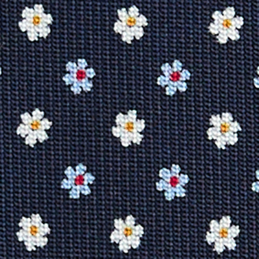 DARK BLUE EXTRA LONG SARTORIAL SILK TIE