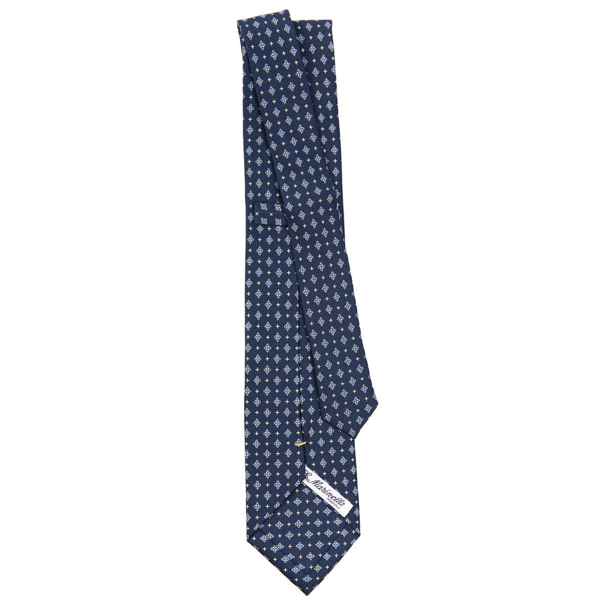 DARK BLUE EXTRA LONG SARTORIAL SILK TIE
