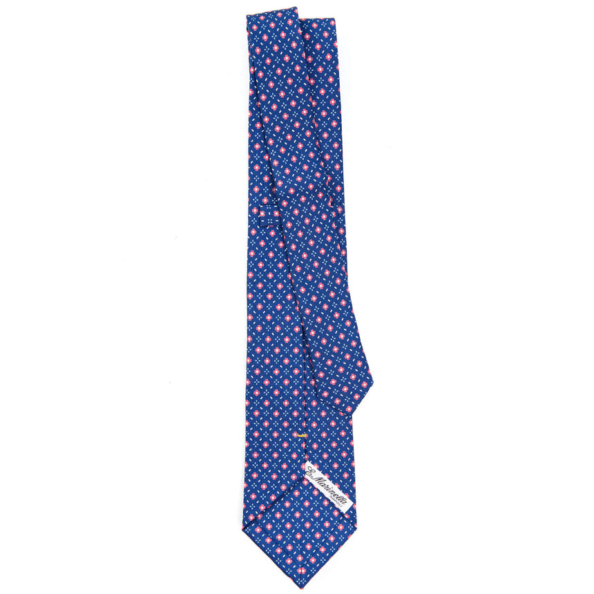 BLUE EXTRA LONG SARTORIAL SILK TIE