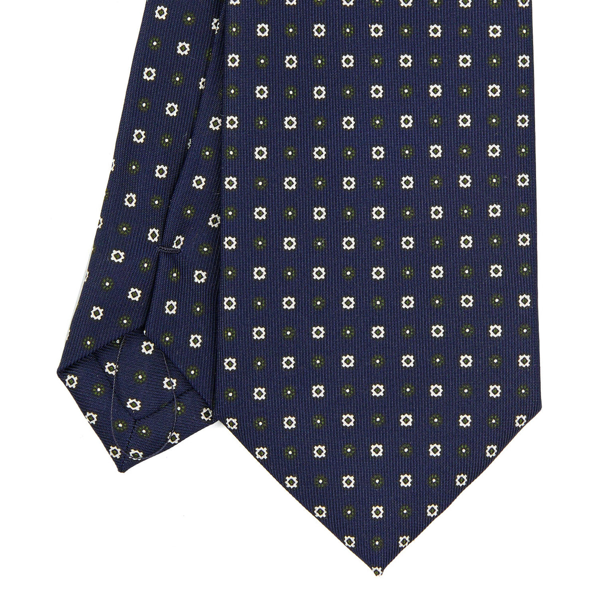 Remo Sartori Cravatta In Pura Seta Italiana Microfantasia – 8x148 Cm, Made In Italy, Confezione Regalo, Per Uomo Elegante - 2