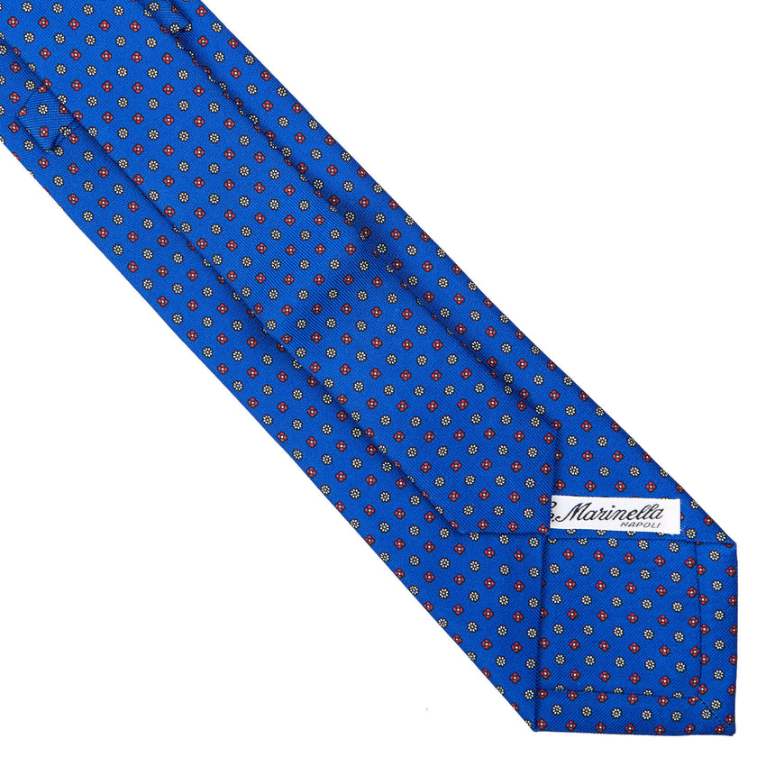 CRAVATTA SARTORIALE EXTRA LONG IN SETA BLUETTE