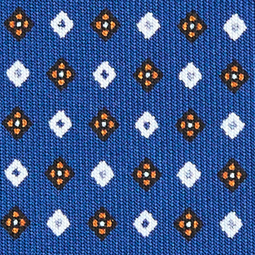 CRAVATTA SARTORIALE EXTRA LONG IN SETA BLU