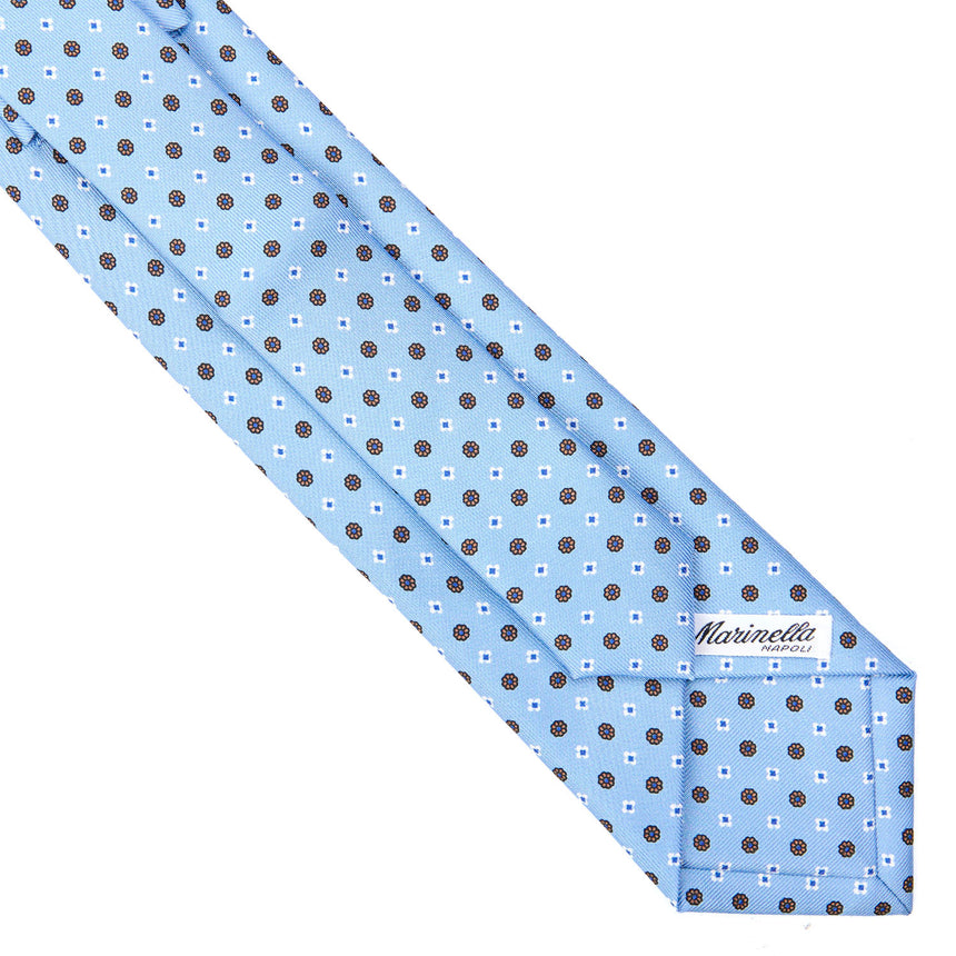 LIGHT BLUE EXTRA LONG SARTORIAL SILK TIE