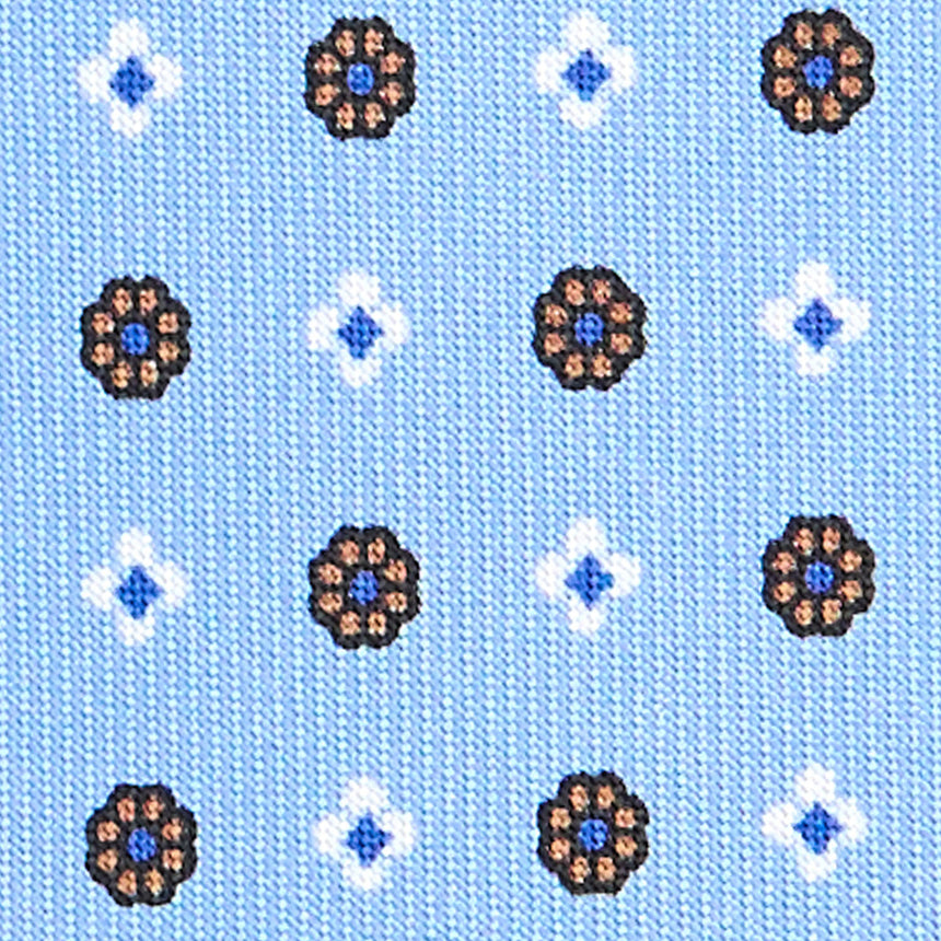 LIGHT BLUE EXTRA LONG SARTORIAL SILK TIE