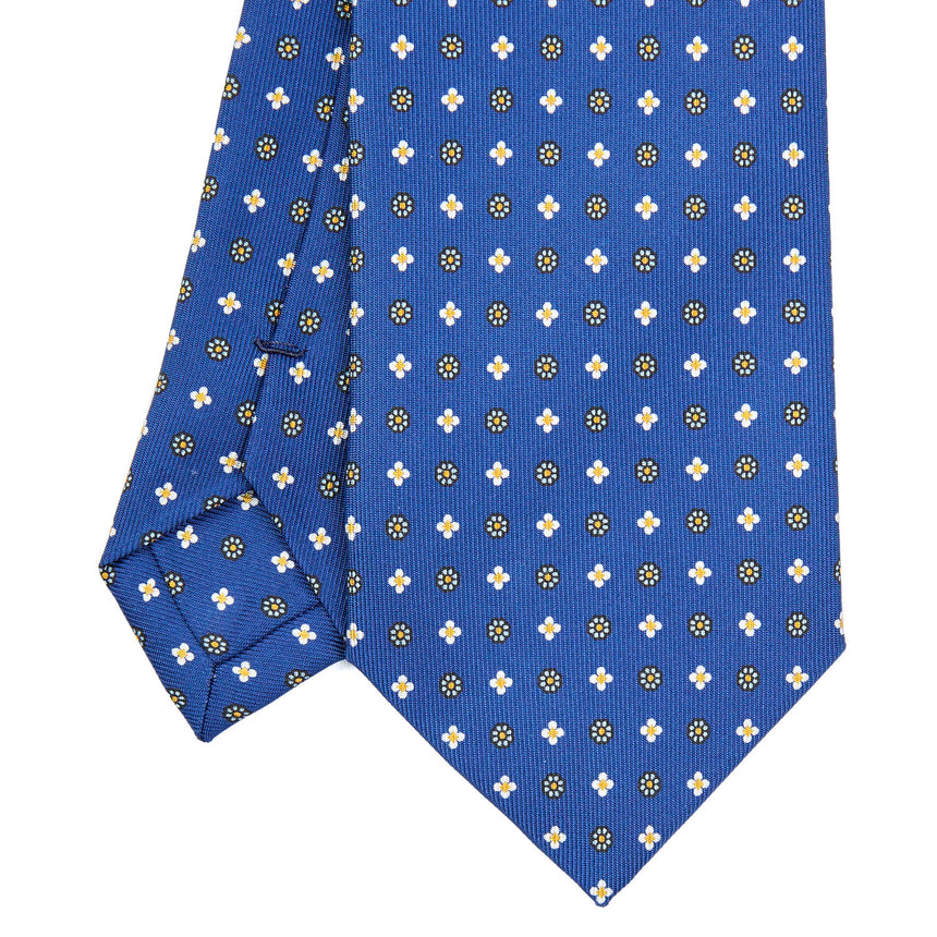 CRAVATTA SARTORIALE EXTRA LONG IN SETA BLU