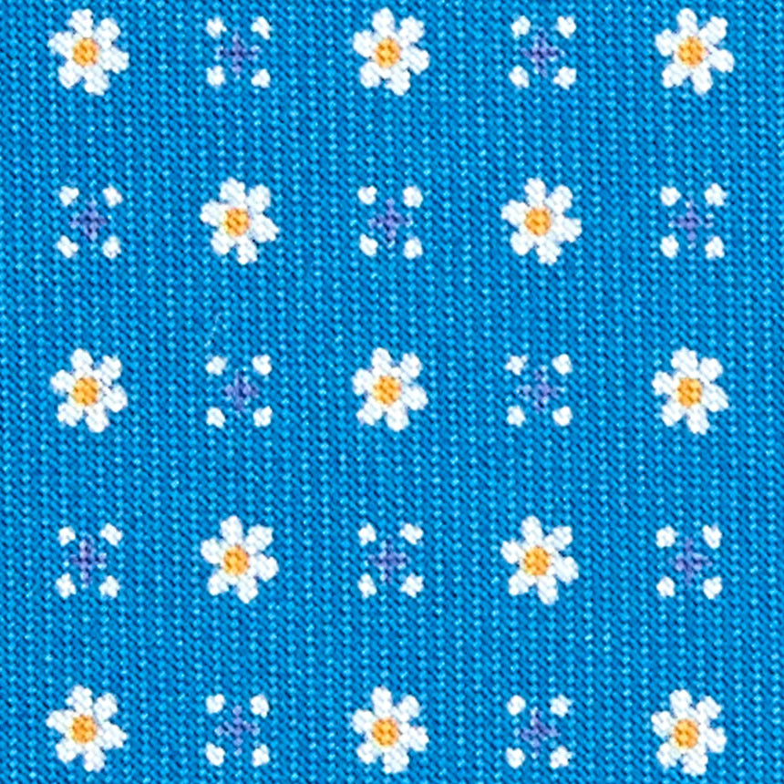 CRAVATTA SARTORIALE EXTRA LONG IN SETA BLU MEDIO